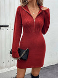 Load image into Gallery viewer, Knit Polo Mini Dress