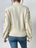 Load image into Gallery viewer, Multi Popcorn Applique Sweater
